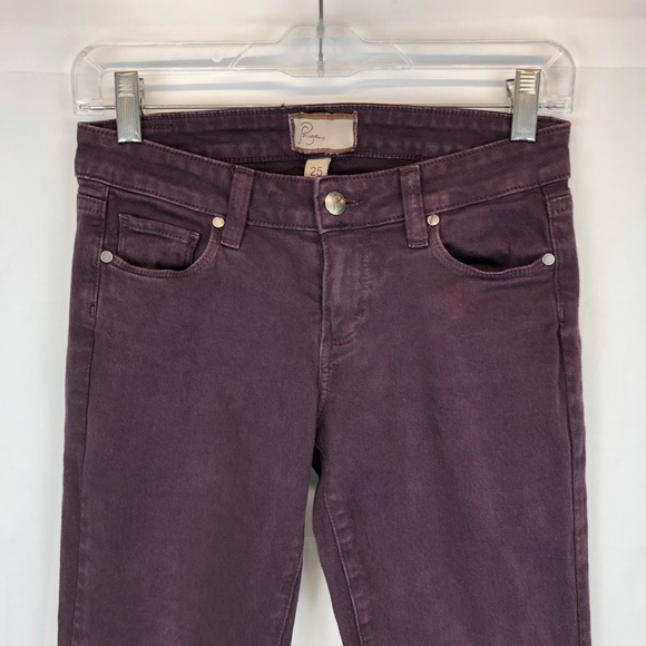 Paige‎ Purple Peg Skinny Distressed Jean - Picture 2 of 5